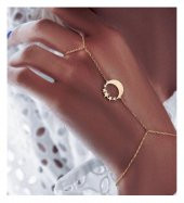 925 Ayar Ay Yıldız Model Gümüş Şahmeran - 1