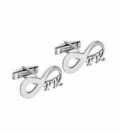 Sonsuzluk Model Kişiye Özel Hediyelik Kol Düğmesi - 1