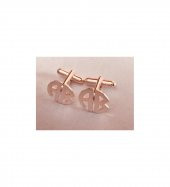 925 Ayar Kişiye Özel Harfli Kol Düğmesi Özel Gün Hediyesi - 1