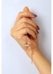 Monogram Harf Model 925 Ayar Gümüş Kadın Kolye thumbnail 1