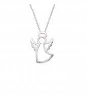 Melek Gümüş Model Kolye Özel Gün Hediyesi - 1