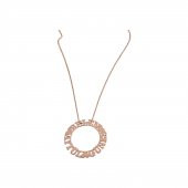 Butik Gümüş Yuvarlak Özel Isim Gümüş Kolye (BG-KLY-115) - 1