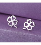 Yonca Model Gümüş Küpe - 1