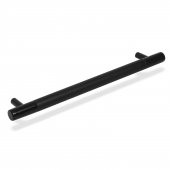 Çekmece Dolap Kapak Kulpu Kulbu 224 mm Mat Siyah Kulp - 4