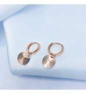 Rose Pullu Gümüş Küpe - 1