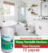 Islak Kova Mendil 72 Adet - Hijyenik, Aloevera Kokulu - 4