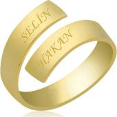 Armagano Gümüş Aşk Sarmalı Isimli Yüzük - 1