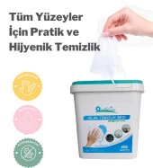 Islak Kova Mendil 400 Adet Ekonomik - Hijyenik, Beyaz Sabun Kokulu - 2
