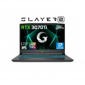Game Garaj Slayer2 D5 10Xl-3070Ti C2 Intel Core İ7 12700H 32Gb Ram 1Tb Ssd Rtx 3070Ti 17.3" Fhd Ips 360Hz Freedos Dizüstü Bilgisayar + Çanta - 1