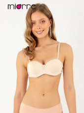 Dolgusuz Çift Askılı Straplez Dekolte Sütyeni thumbnail 5