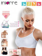 Ultra Comfort Dikişsiz Yumuşak Kap Sport Sütyen - 3