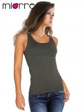 Kabartma Desenli Seamless Body - 6