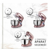 Schafer Prochef Xl Stand Mikser 5Lt 6 Parça - 2