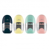 MILAN 4714112 CAPSULE SILVER KALEMTRAŞ SİLGİ 12Lİ - 2