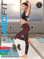 Fast Dry Yüksek Bel Seamless Spor Tayt - 2