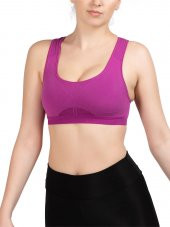 Macrophylla Destekli Seamless Spor Sütyen - 7