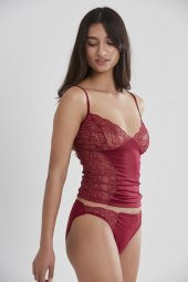 Dantelli Penye Atlet Külot / Kaşkorse Set thumbnail 5