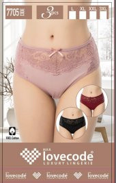 Mrr Majestic Dantelli Günlük Külot 3lü Paket thumbnail 3