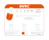 AVEC AV-187 Micro USB Kablo - 3