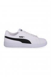 PUMA SMASH V2  ERKEK SPOR AYAKKABI BEYAZ-SİYAH - 2