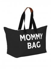 Mommy Bag Siyah Çanta - Anne Bebek Bakım Çantası - 2