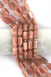 Pembe Ay Taşı Doğal Taş Dizi Şekilsiz Kesim thumbnail 1