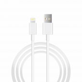 ScHitec İphone 14 UsbA to İphone Lightning 2Metre Data ve Hızlı Şarj Kablosu Beyaz - 1