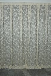 MERMER MODEL VİZON RENK TEK KANAT Hazır dikilmiş Pileli Fon Perde 300*260 cm - 2