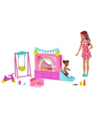 Barbie Bebek Bakıcısı Skipper Oyun Evi Seti HHB67 thumbnail 2