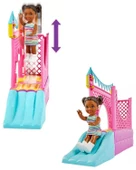 Barbie Bebek Bakıcısı Skipper Oyun Evi Seti HHB67 thumbnail 3