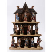 WISE Veronese Serisi-Wise Mitoloji & Tarih-NORSE MT STANDLI 12 LI SET-30*9*41 CM. - 1