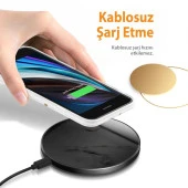 Gviewin iPhone SE 2020/7/8 Telefon Kılıfı White/Gold thumbnail 4