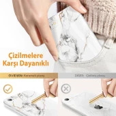 Gviewin iPhone SE 2020/7/8 Telefon Kılıfı White/Gold thumbnail 5