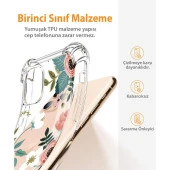 Gviewin iPhone 11 Pro Max Telefon Kılıfı Petite Flowers/Pink - 6