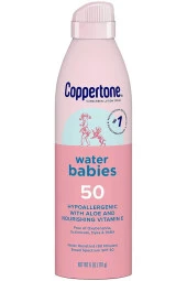 Coppertone Water Babies SPF50 Güneş Koruyucu Losyon Sprey 170GR thumbnail 1