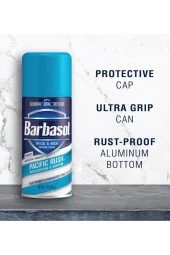 Barbasol Pasific Rush Kafein ve Mentollü Canlandırıcı Tıraş Köpüğü 198GR - 4
