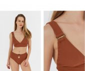KİREMİT KAPSIZ KEMERLİ BİKİNİ TAKIMI thumbnail 1