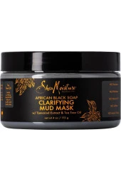 Shea Moisture Afrika Siyah Sabunu Çamur Maskesi 113GR - 1