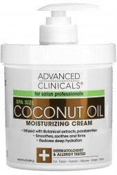 Advanced Clinicals Hindistan Cevizi Yağı Yüz ve Vücut Kremi 454GR - 1