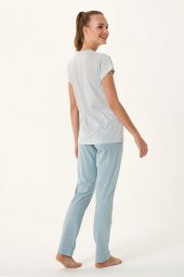 Çizgili Pijama Takımı thumbnail 1