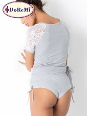 Şortlu Pijama Takımı - 1