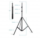 2.1 Tripod Stand Led Işık İçin - 2