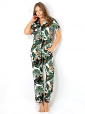 Ivied Kısa Kollu Bayan Pijama Takımı - 2
