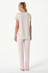 Melanj Kalpli 2li Pijama Takımı thumbnail 1
