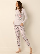 Pamuklu Bayan Pijama Takımı thumbnail 5