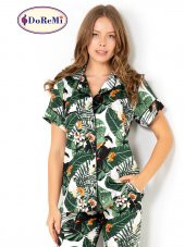 Ivied Kısa Kollu Bayan Pijama Takımı - 3