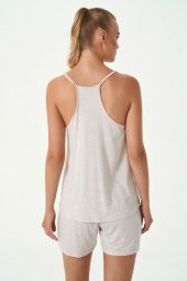 Baskılı Sabahlıklı Şortlu Takım thumbnail 4