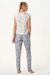 Büyük Desenli 2li Pijama Takım thumbnail 1