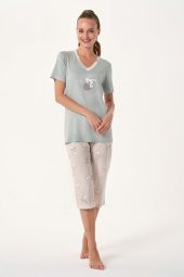 Tavşan Baskılı Kapri Takımı thumbnail 2