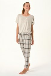 Ekose Pijama Takımı thumbnail 2